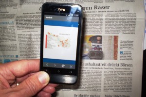 Digitaler Durchblick ?  Augmented Weser Kurier