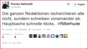 Ritterhude Redaktionen schreiben ab