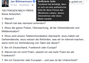 Böhmermann 100